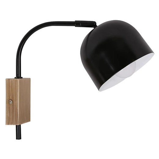 Czarny metalowy kinkiet regulowany - D158-Tema Candellux One Size Edinos.pl