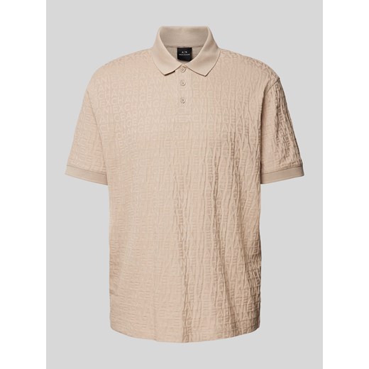 Koszulka polo o kroju regular fit z fakturowanym wzorem ze sklepu Peek&Cloppenburg  w kategorii T-shirty męskie - zdjęcie 174697524