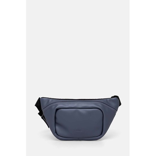 Rains nerka Bum Bag Mini W3 kolor niebieski 14730-36 ze sklepu ANSWEAR.com w kategorii Nerki - zdjęcie 174704011