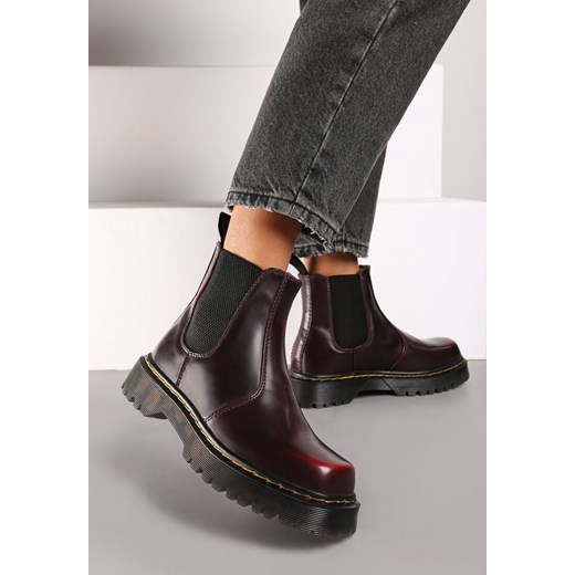 Botki Renee casualowe płaskie bez zapięcia 