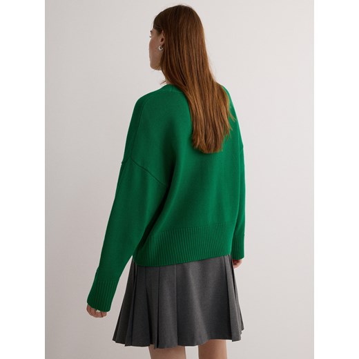 Reserved - Spódnica mini z plisami - szary Reserved XL Reserved