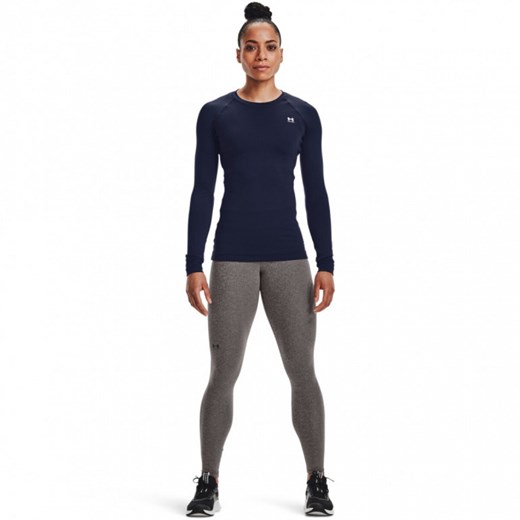 Damskie legginsy treningowe Under Armour UA Cg Authentics Legging - szare ze sklepu Sportstylestory.com w kategorii Spodnie damskie - zdjęcie 174707474