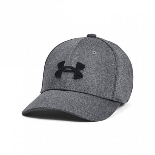 Chłopięca czapka z daszkiem Under Armour Boy\'s UA Blitzing - szara ze sklepu Sportstylestory.com w kategorii Czapki dziecięce - zdjęcie 174709524
