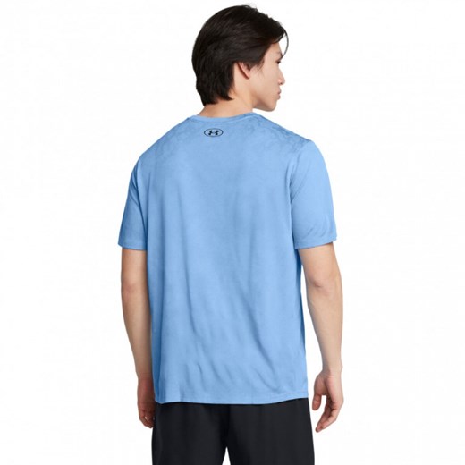 Męska koszulka treningowa Under Armour UA Tech Vent Geode SS - niebieska ze sklepu Sportstylestory.com w kategorii T-shirty męskie - zdjęcie 174709690