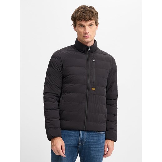 G-Star RAW Męska kurtka pikowana - Foundation Liner Mężczyźni czarny jednolity S vangraaf