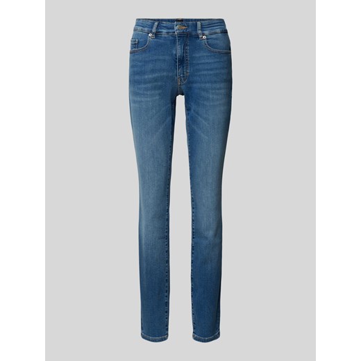 Jeansy o kroju slim fit z 5 kieszeniami model ‘JACKIE MR 4.0’ ze sklepu Peek&Cloppenburg  w kategorii Jeansy damskie - zdjęcie 174709942