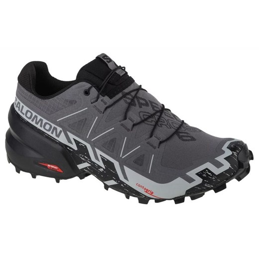 Buty do biegania Salomon Speedcross 6 417380 szare ze sklepu ButyModne.pl w kategorii Buty sportowe męskie - zdjęcie 174710603