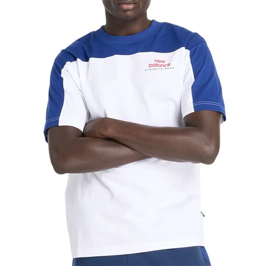 T-shirt męski New Balance z krótkimi rękawami sportowy