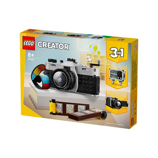 LEGO Zestaw LEGO® Creator 31147 Retro camera; 3in1 toy - 8+ Lego onesize Limango Polska wyprzedaż
