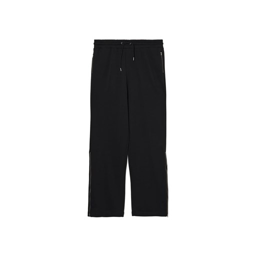 Cropp - Spodnie dresowe wide leg - czarny Cropp XS Cropp