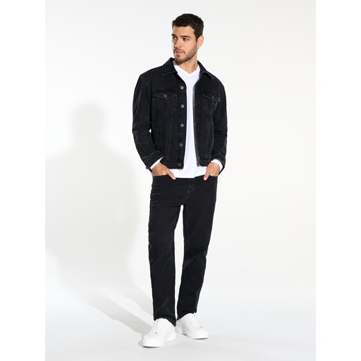 Sinsay - Jeansowa katana - czarny Sinsay M Sinsay