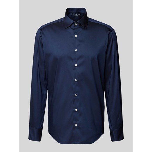 Koszula biznesowa o kroju regular fit z listwą guzikową ze sklepu Peek&Cloppenburg  w kategorii Koszule męskie - zdjęcie 174718381