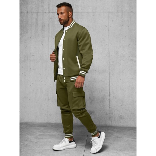 Komplet dresowy męski khaki OZONEE JS/27C6505/29 Ozonee XL ozonee.pl