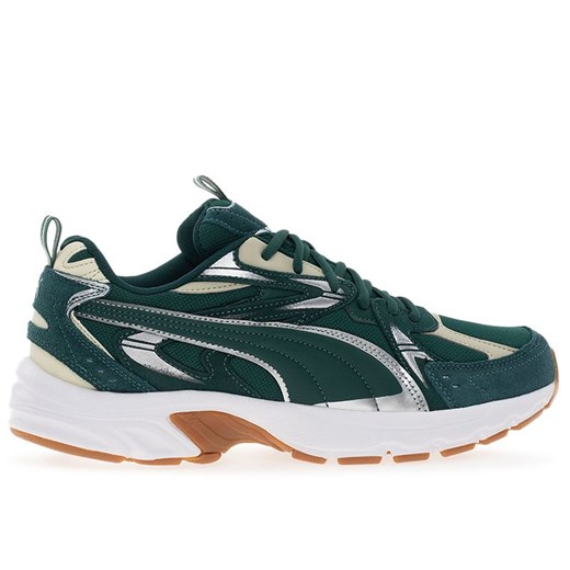 Buty Puma Milenio Tech Suede 39348908 - zielone ze sklepu streetstyle24.pl w kategorii Buty sportowe męskie - zdjęcie 174727693