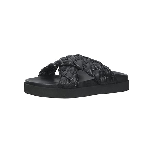 PETER KAISER Skórzane klapki w kolorze czarnym Peter Kaiser 39 wyprzedaż Limango Polska