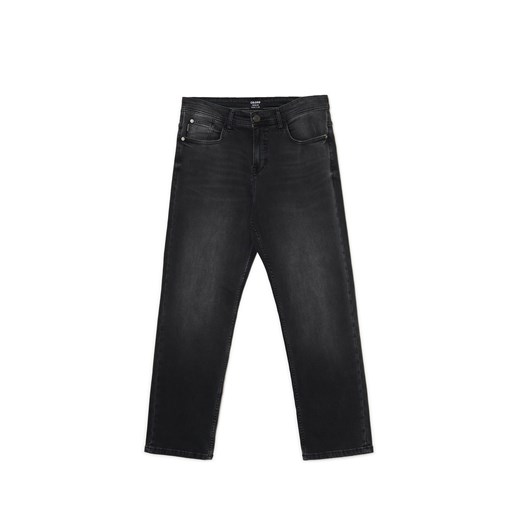 Cropp - Szare jeansy regular - szary ze sklepu Cropp w kategorii Jeansy męskie - zdjęcie 174728634