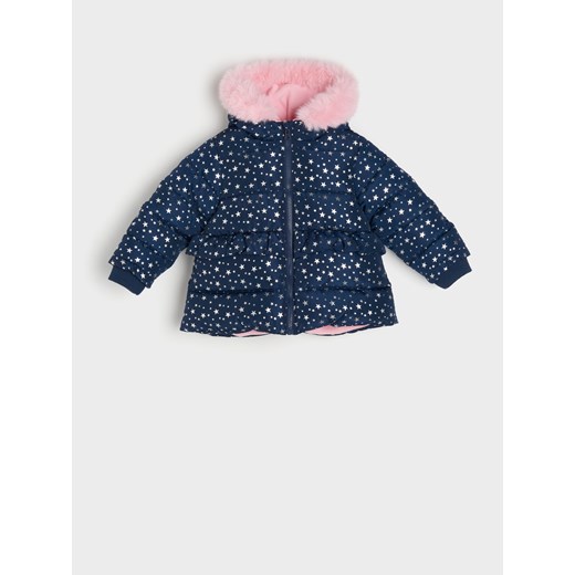 Sinsay - Kurtka ocieplana - granatowy Sinsay 86 Sinsay