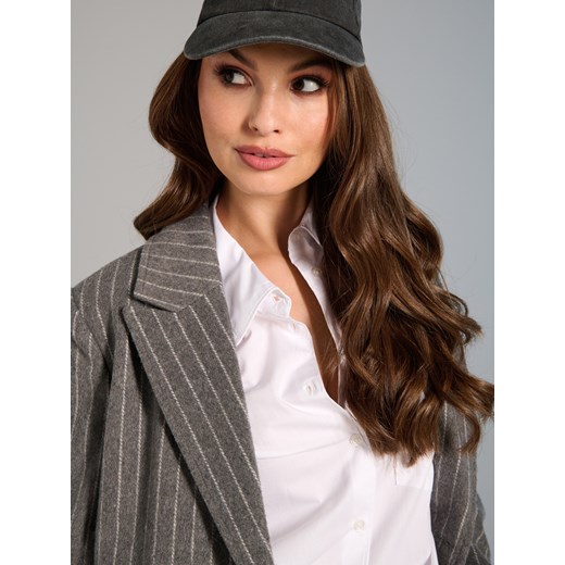 Koszula damska Sinsay bawełniana z długim rękawem 