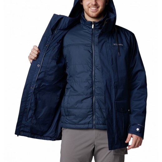 Męska kurtka zimowa Columbia Horizons Pine II Interchange Jacket - granatowa Columbia M Sportstylestory.com