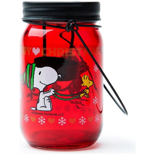 Trendy Kitchen by EXCÉLSA Latarnia "Peanuts" w kolorze czerwonym - Trendy Kitchen By Excélsa onesize wyprzedaż Limango Polska