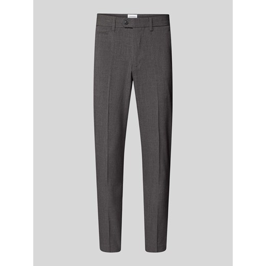 Spodnie o kroju regular fit z lamowaną kieszenią ze sklepu Peek&Cloppenburg  w kategorii Spodnie męskie - zdjęcie 174739671