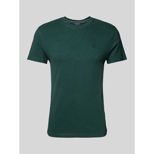 T-shirt z wyhaftowanym logo ze sklepu Peek&Cloppenburg  w kategorii T-shirty męskie - zdjęcie 174739754