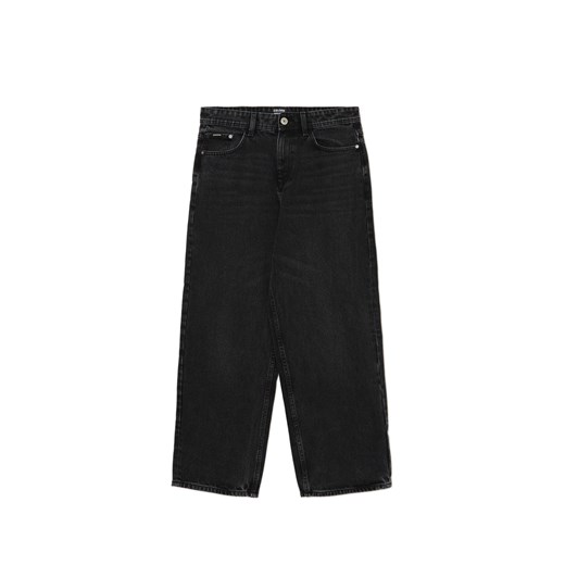 Cropp - Czarne jeansy super baggy - czarny ze sklepu Cropp w kategorii Jeansy męskie - zdjęcie 174742294