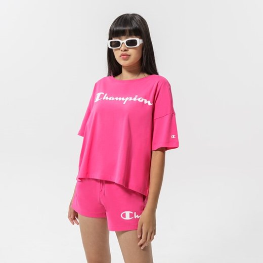 CHAMPION T-SHIRT CREWNECK TEE ze sklepu Sizeer w kategorii Bluzki damskie - zdjęcie 174745621