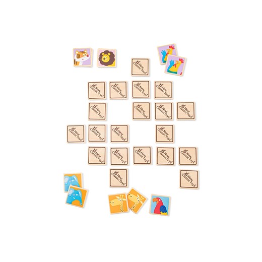 New Classic Toys Gra pamięciowa &quot;Animals&quot; - 3+ New Classic Toys onesize Limango Polska okazyjna cena