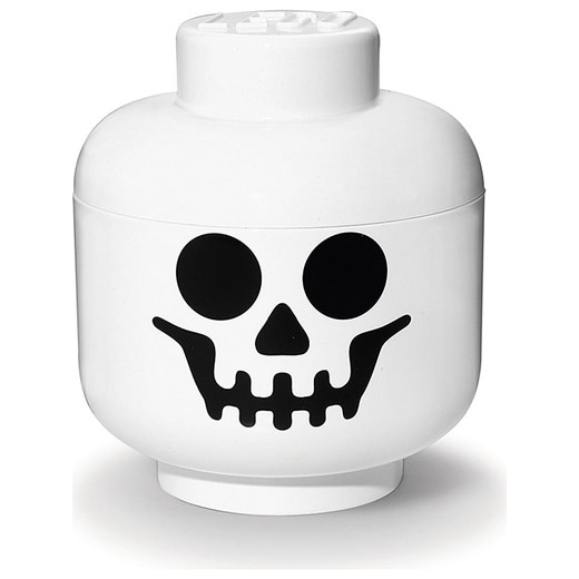 LEGO Pojemnik &quot;Skeleton&quot; w kolorze białym - wys. 27,1x Ø 24 cm Lego onesize okazja Limango Polska