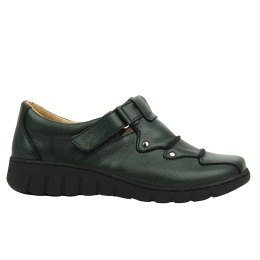 Półbuty damskie Helios Komfort skórzane casual 