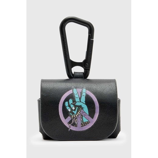 AllSaints etui na airpod skórzane AIRPOD CASE kolor czarny M079XB ze sklepu ANSWEAR.com w kategorii Etui - zdjęcie 174753373