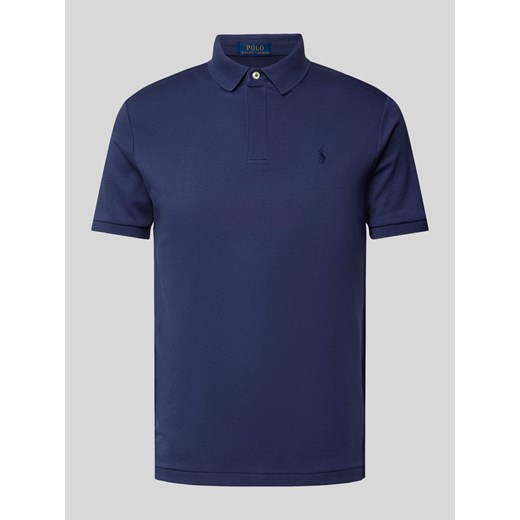 Koszulka polo z prążkowanymi zakończeniami rękawów ze sklepu Peek&Cloppenburg  w kategorii T-shirty męskie - zdjęcie 174758913