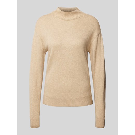 Sweter z dzianiny z detalem z logo ze sklepu Peek&Cloppenburg  w kategorii Swetry damskie - zdjęcie 174758984
