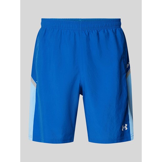 Szorty o kroju regular fit z nadrukiem z logo model ‘Tech Utility’ ze sklepu Peek&Cloppenburg  w kategorii Spodnie męskie - zdjęcie 174759373