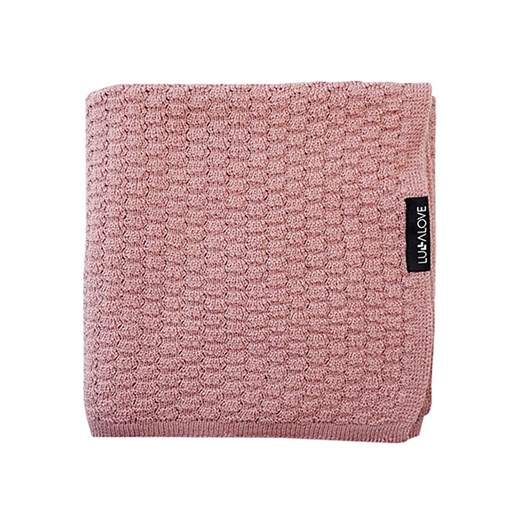 Lullalove Kocyk w kolorze jasnoróżowym ze sklepu Limango Polska w kategorii Tekstylia - zdjęcie 174762221