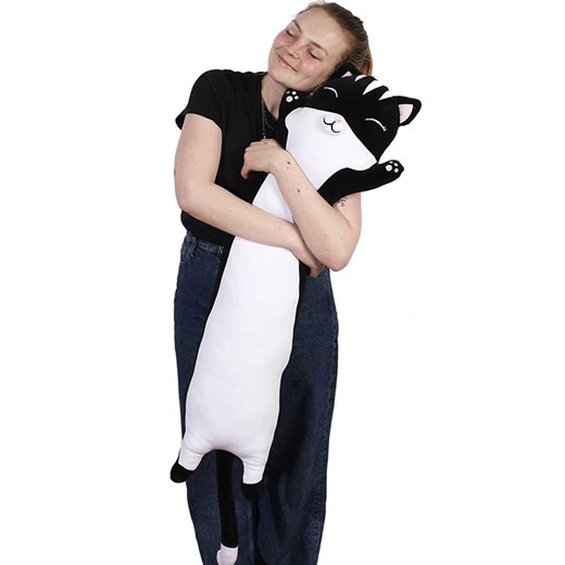 The Home Deco Kids Poduszka w kolorze biało-czarnym - 100 x 22,5 cm The Home Deco Kids onesize Limango Polska okazja