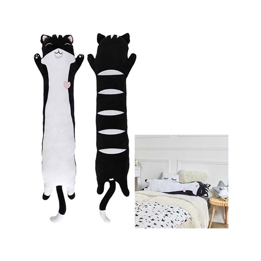 The Home Deco Kids Poduszka w kolorze biało-czarnym - 100 x 22,5 cm The Home Deco Kids onesize wyprzedaż Limango Polska