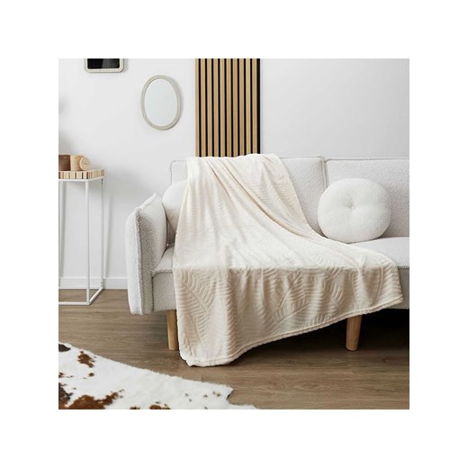 The Home Deco Kids Koc w kolorze kremowym - 200 x 150 cm ze sklepu Limango Polska w kategorii Koce i pledy - zdjęcie 174762514