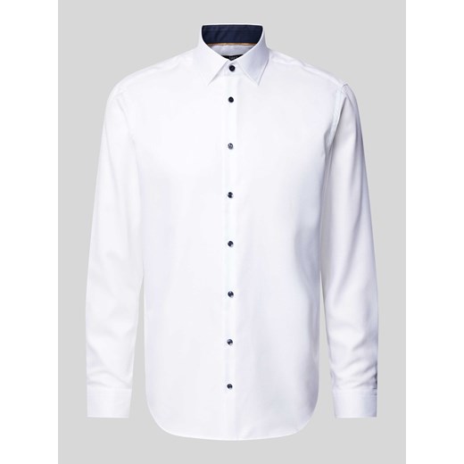 Koszula biznesowa o kroju regular fit z kołnierzykiem typu kent ze sklepu Peek&Cloppenburg  w kategorii Koszule męskie - zdjęcie 174763310