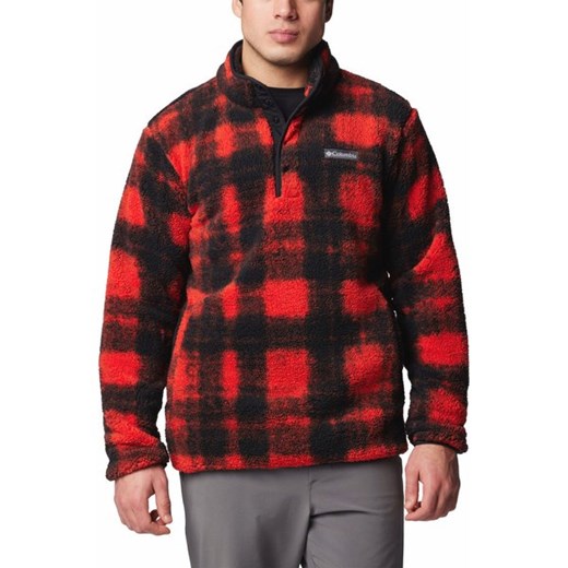 Bluza polarowa męska Rugged Ridge Half Snap Fleece Columbia ze sklepu SPORT-SHOP.pl w kategorii Bluzy męskie - zdjęcie 174769124