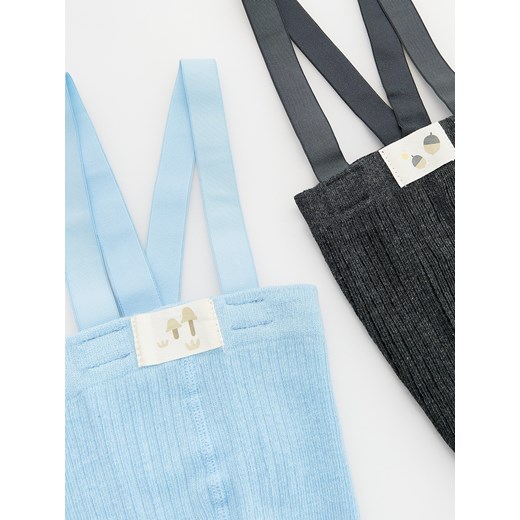 Reserved - Rajstopy 2 pack - jasnoniebieski Reserved 68/74 (3-9 m.) Reserved