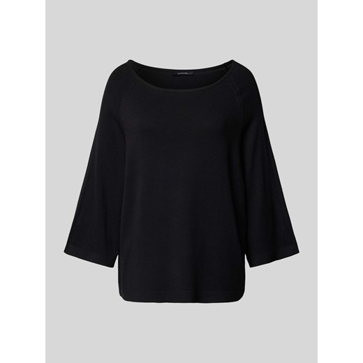 Sweter z dzianiny z okrągłym dekoltem ze sklepu Peek&Cloppenburg  w kategorii Swetry damskie - zdjęcie 174775303