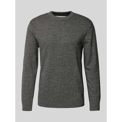 Sweter z dzianiny o kroju regular fit z okrągłym dekoltem ze sklepu Peek&Cloppenburg  w kategorii Swetry męskie - zdjęcie 174775420