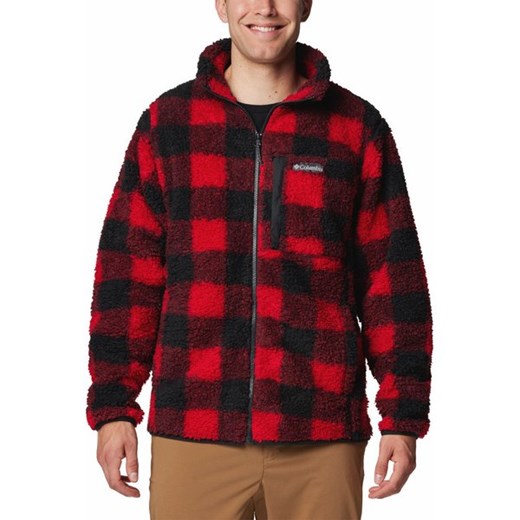 Polar męski Winter Pass Printed Fleece II Columbia ze sklepu SPORT-SHOP.pl w kategorii Bluzy męskie - zdjęcie 174775564