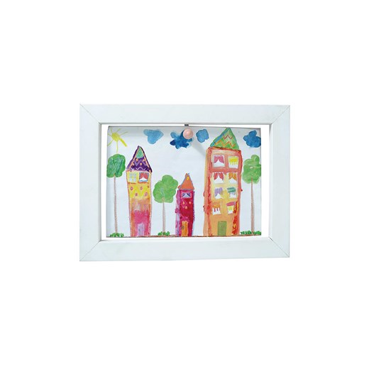 Uyart Home Ramka magnetyczna w kolorze białym - 40 x 30 cm ze sklepu Limango Polska w kategorii Ramki na zdjęcia - zdjęcie 174775912