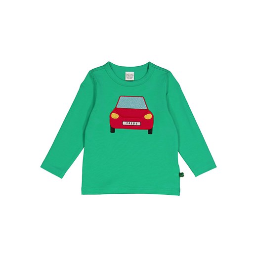 Fred´s World by GREEN COTTON Koszulka &quot;Hello car&quot; w kolorze zielonym ze sklepu Limango Polska w kategorii T-shirty chłopięce - zdjęcie 174776153