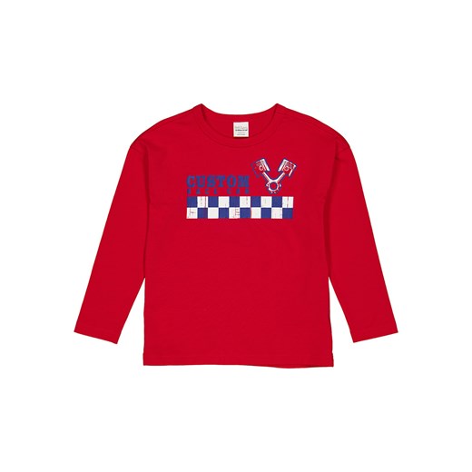 Fred´s World by GREEN COTTON Koszulka &quot;Racing&quot; w kolorze czerwonym ze sklepu Limango Polska w kategorii T-shirty chłopięce - zdjęcie 174776161