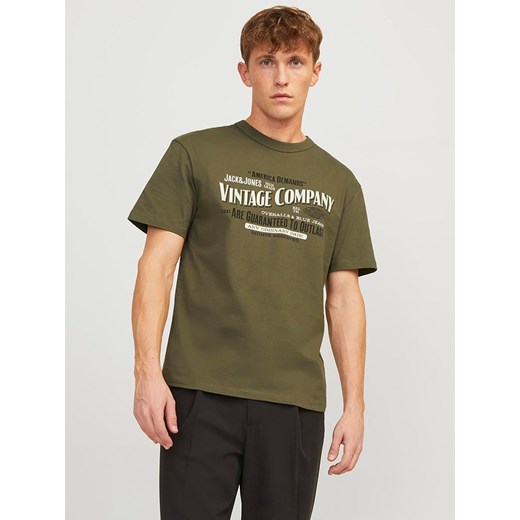 T-shirt męski Jack & Jones bawełniany
