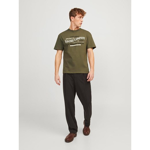 T-shirt męski Jack & Jones bawełniany
